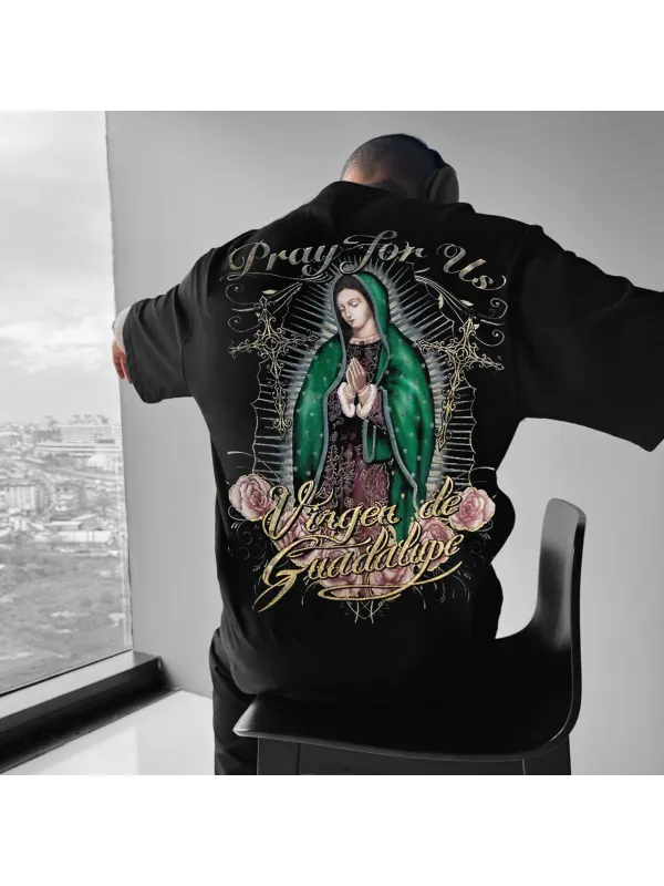 Virgen De Guadalupe T-shirt - Anrider.com 