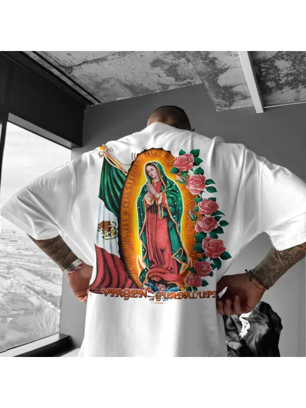 Virgen Guadalupe T-shirt - Anrider.com 