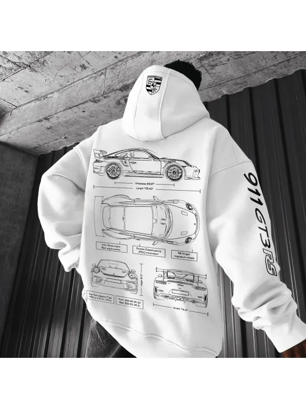 Oversize Sports Car 911 GT3RS Hooded - Ootdmw.com 