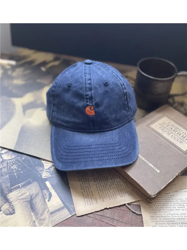 American Vintage Washed Baseball Cap - Ootdmw.com 