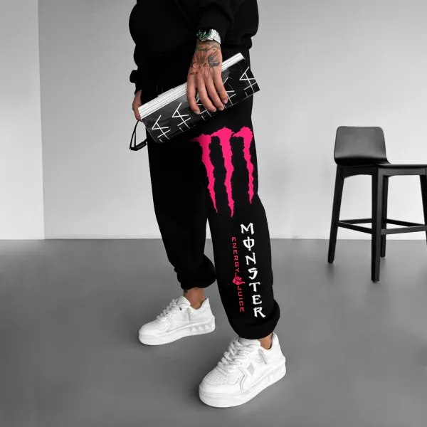 Men's Racing Graphic Print Sweatpants - Wayrates.com 