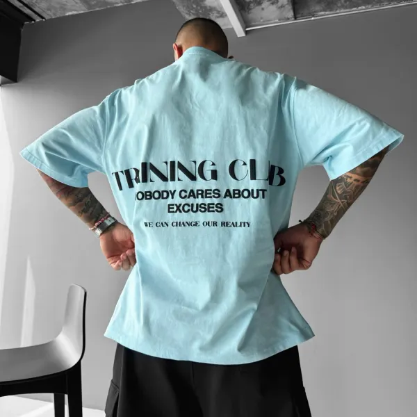 Oversize Training Club T-Shirt - Yesunshine.com 