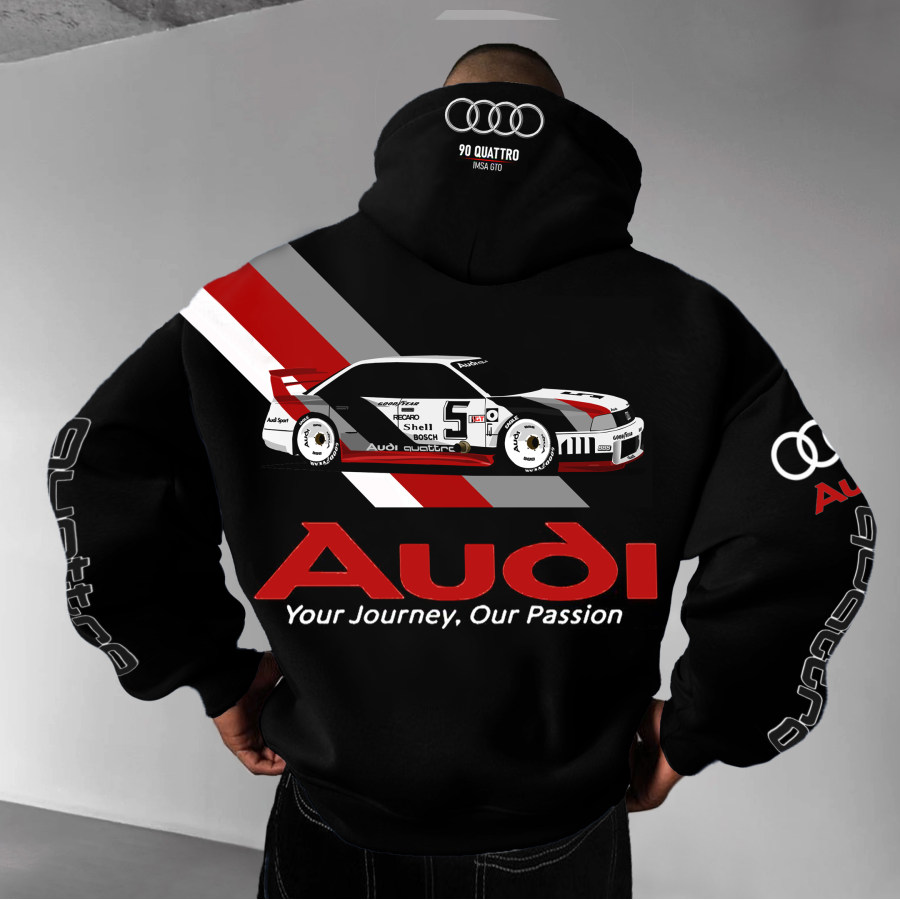 

Unisex Oversized Vintage Racing Hoodie