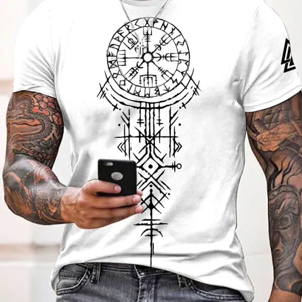 Totem Print T-shirt - Dozenlive.com 