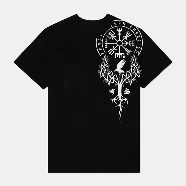 Totem Shoulder Print T-shirt - Anurvogel.com 