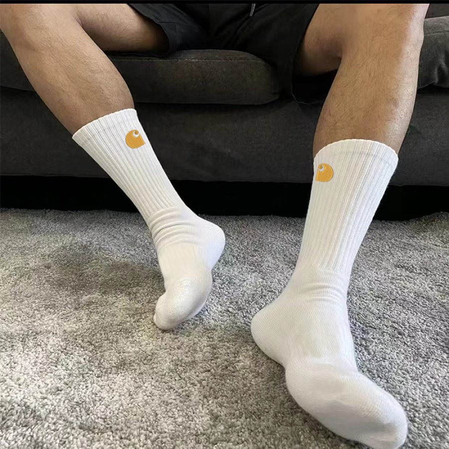 

Retro Fashion Embroidered Socks