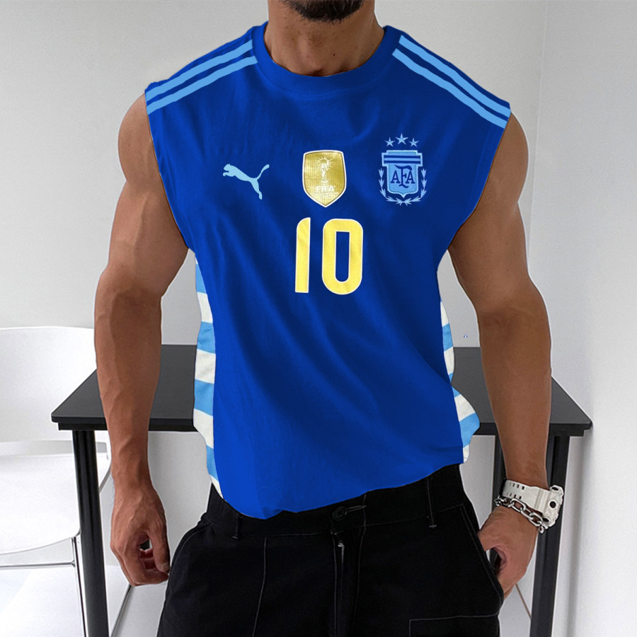 

Football Print Men's Vest