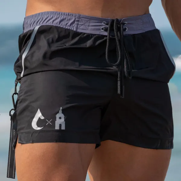 Men's Casual Swimming Trunks - Dozenlive.com 