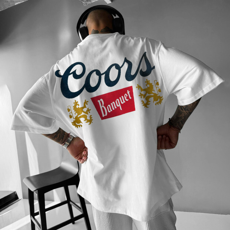 

Unisex Premium Beer Print T-shirt
