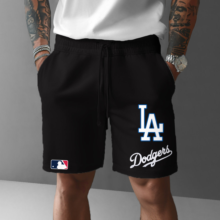 

Men's Los Angeles Baseball Print Sports Shorts