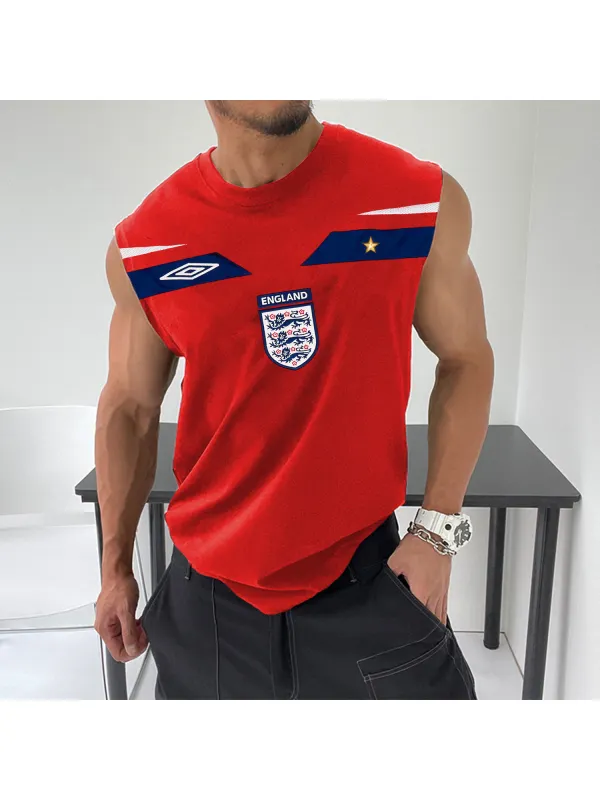 Men's British Football Team Vest - Anrider.com 