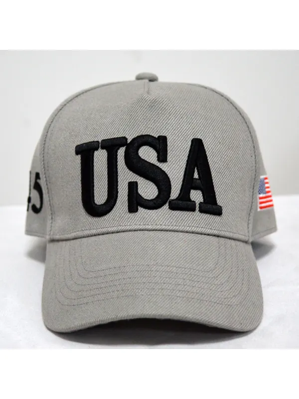 American Embroidered Baseball Cap - Timetomy.com 