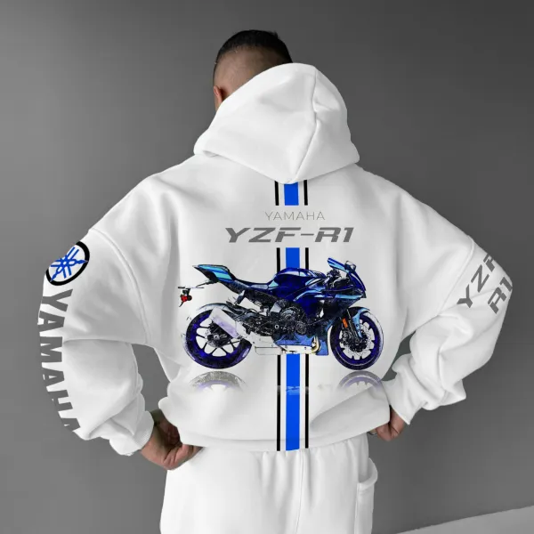 Unisex Motorcycle Racing Casual Oversized Hoodie - Nicheten.com 