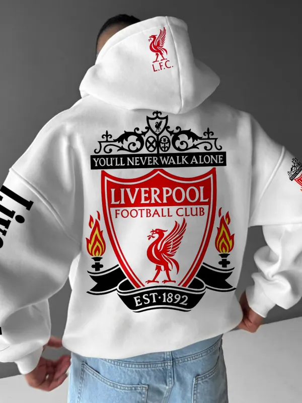 Men's Football Design Hoodie - Menbarn.com 
