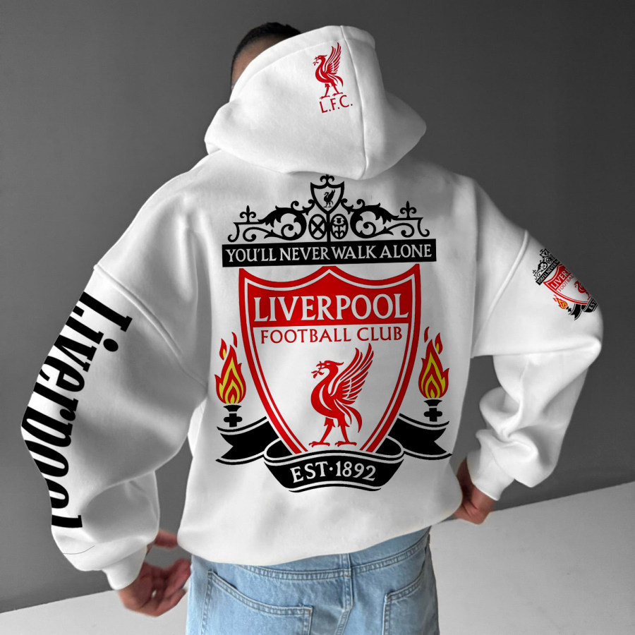 

Men's Football Design Liverpool FC Hoodie