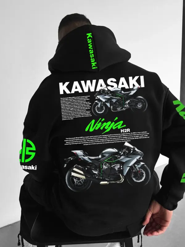 Unisex Motorcycle Enthusiast Hoodie - Menbarn.com 