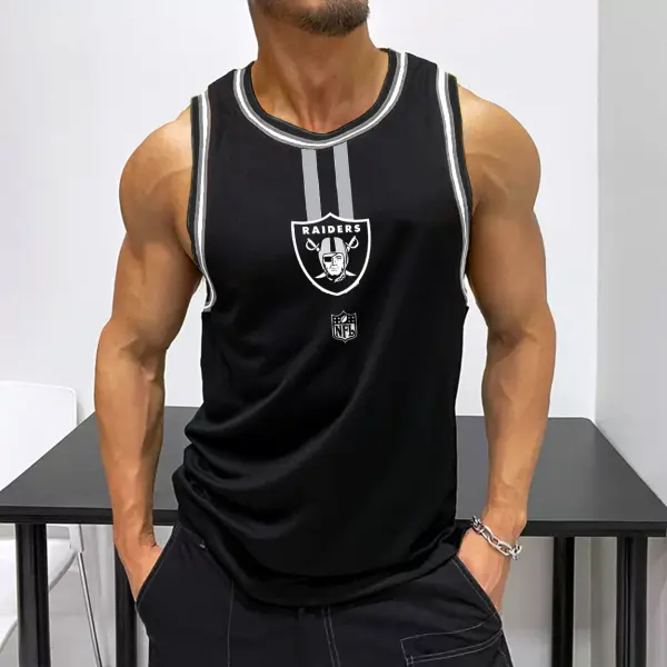 Men's Wadsworth Rugby Pronted Sleeveless Tank Top - Yesunshine.com 