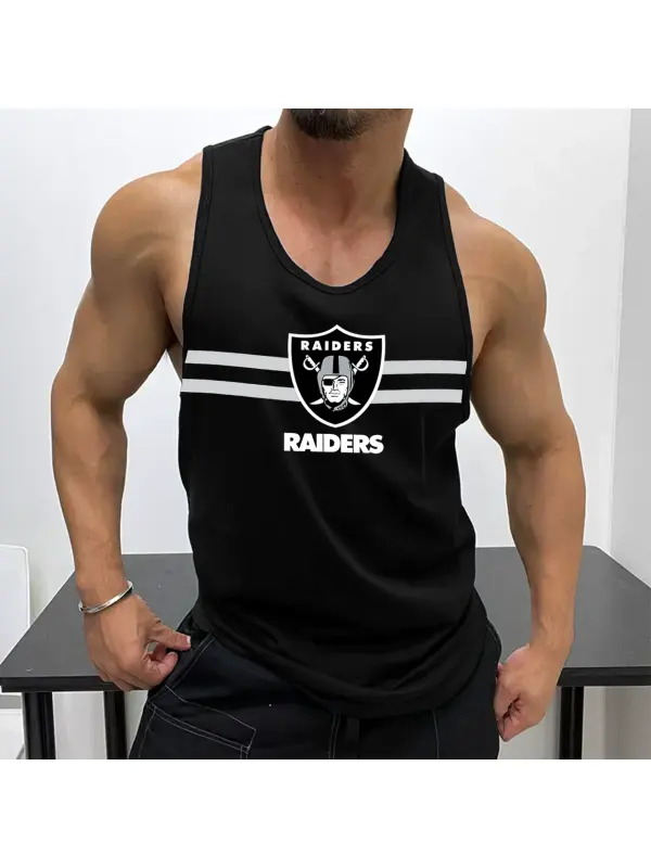 Men's Wadsworth Football Sleeveless Tank Top - Aptkoi.com 
