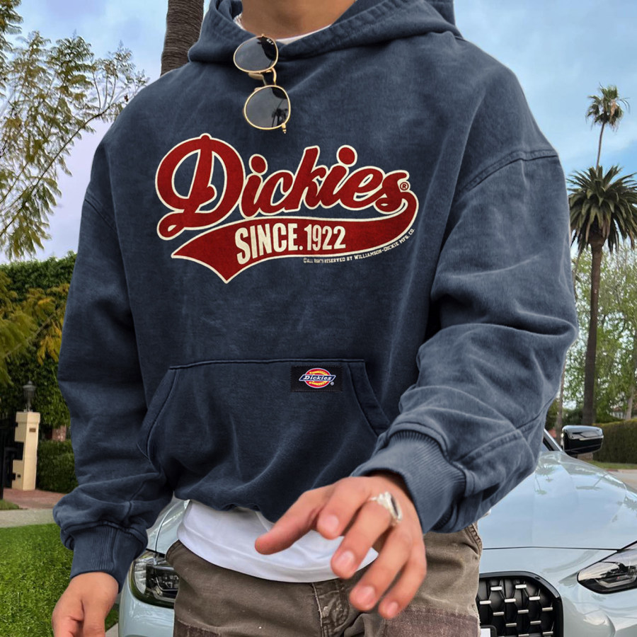 

Unisex Retro Casual Print Hoodie