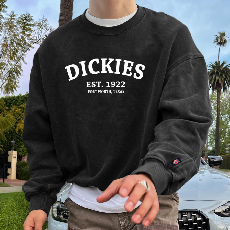 

Unisex Retro Casual Printed Sweatshirt