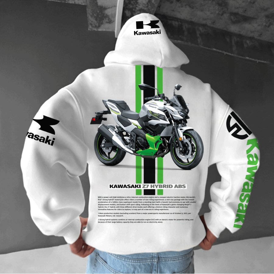 

Unisex Japanese Motorcycle Oversized Hoodie