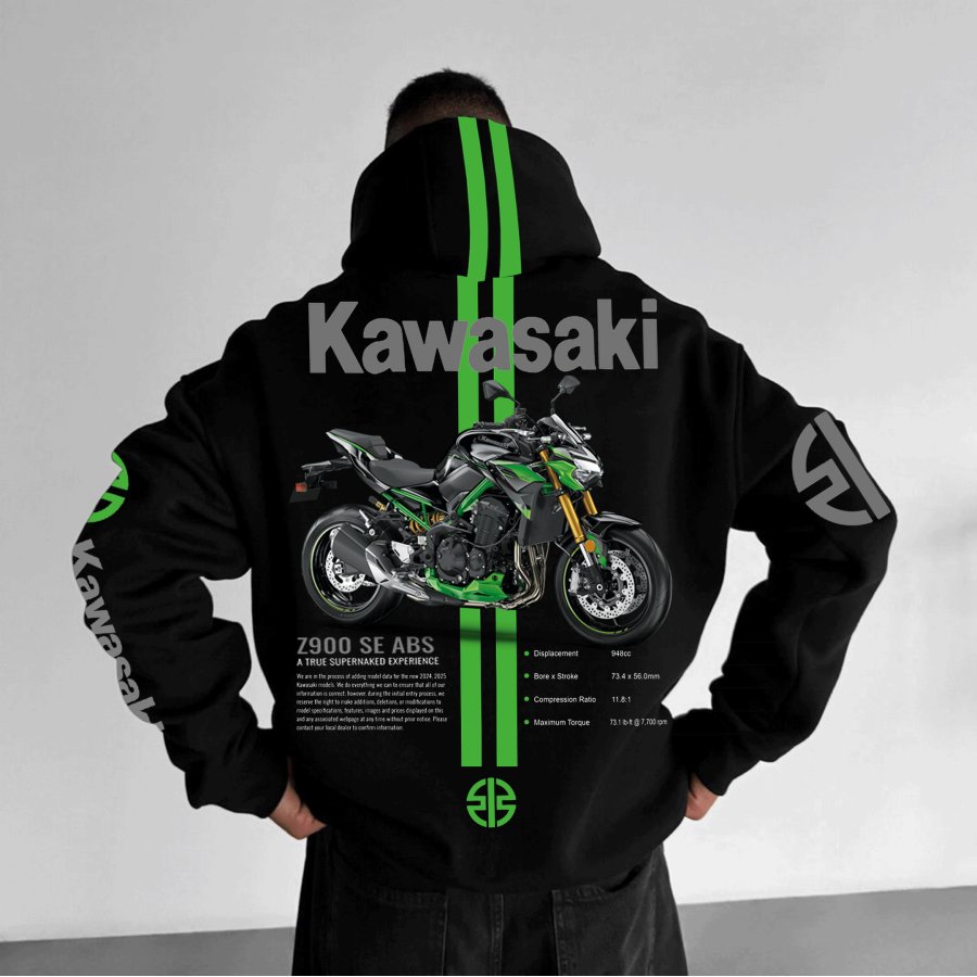 

Unisex Japanese Motorcycle Racing Oversized Hoodie