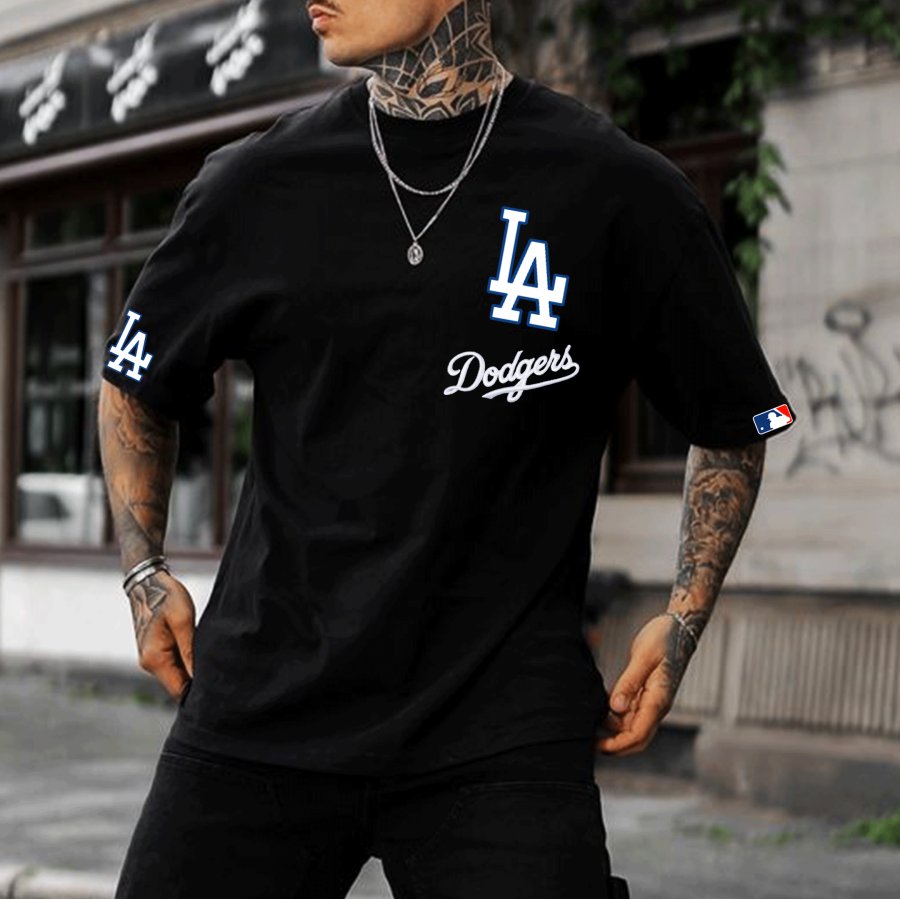 

Unisex Los Angeles Baseball Casual Sports T-shirt