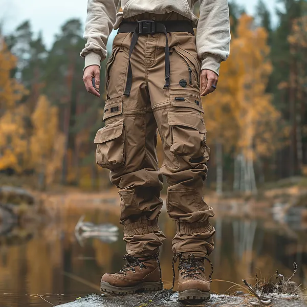 Men's Outdoor Multifunctional Cargo Trousers - Dozenlive.com 