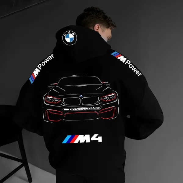 Oversize Sports Car M4 Hoodie - Anurvogel.com 