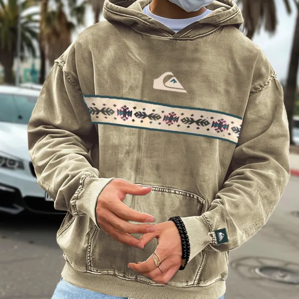 Unisex Vintage Surfwear Casual Hoodie - Albionstyle.com 