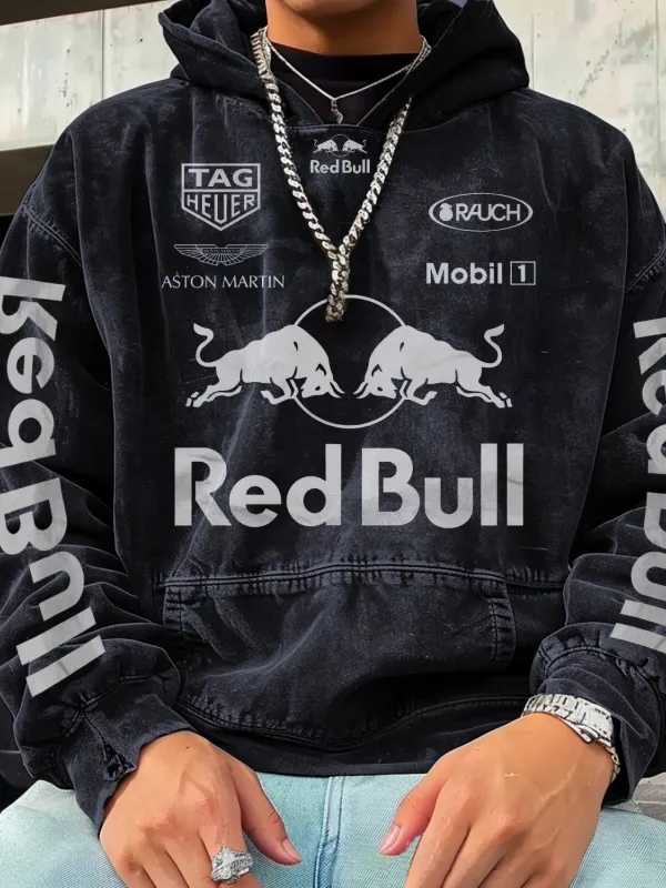 Racing Branded Retro Street Hoodie - Pragmaace.com 