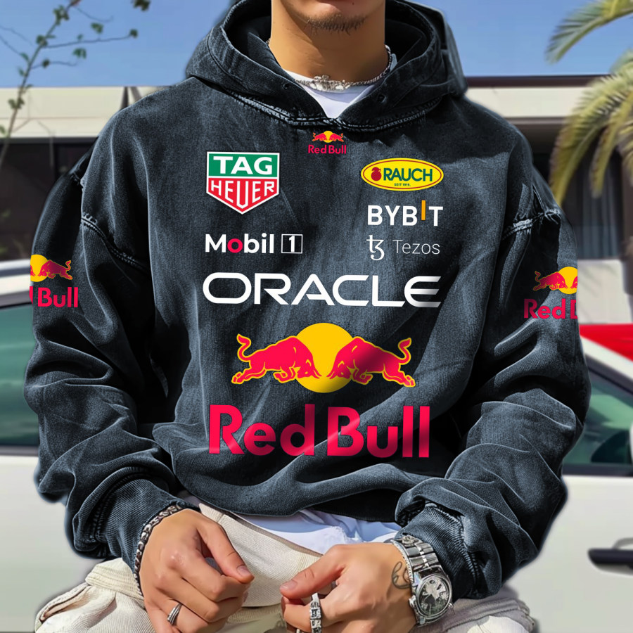 

Racing Retro Street Red Bull Hoodie