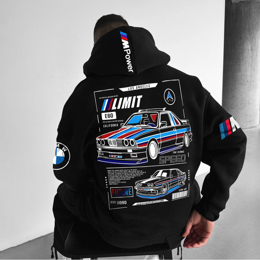 

Unisex Racing Oversized Casual Hoodie