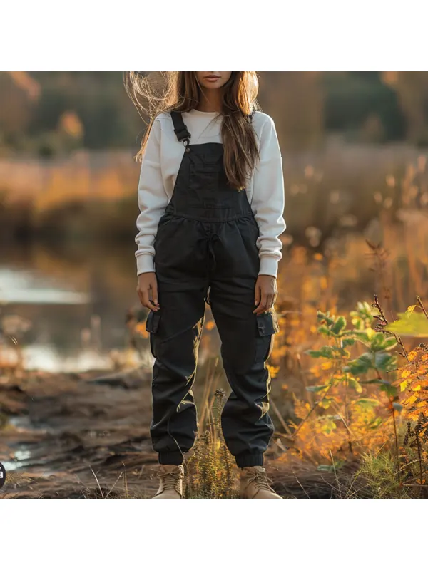 Outdoor Utility Overalls Jumpsuit - Anrider.com 