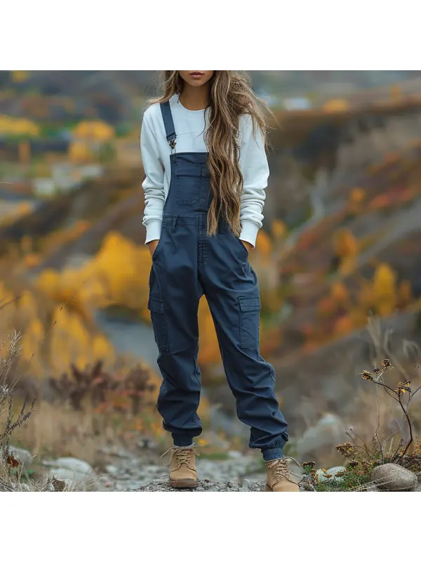 Women's Vintage Outdoor Jumpsuit - Anrider.com 