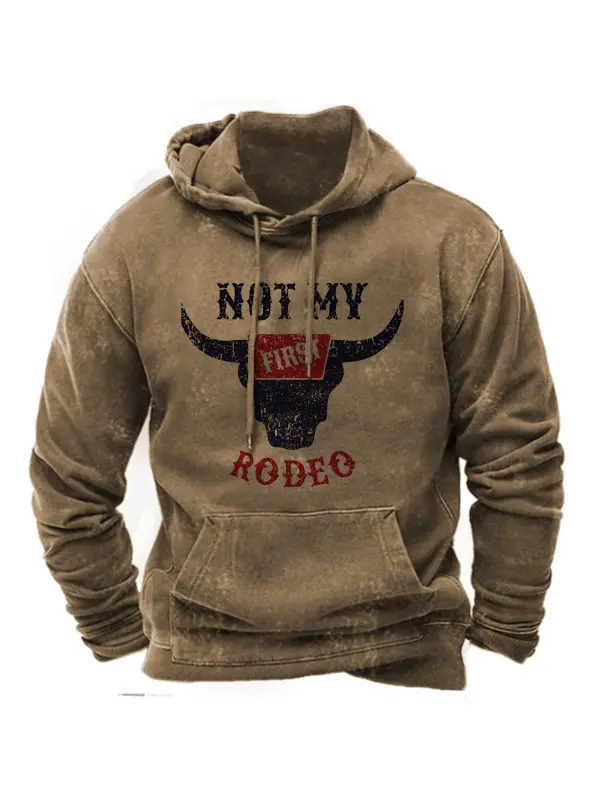 Not My Rodeo Men's Hoodie - Aptkoi.com 