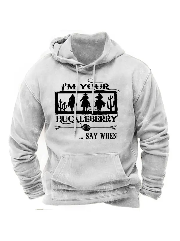 Men's Cowboy Hoodie - Aptkoi.com 