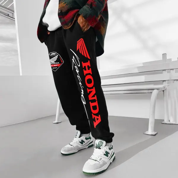 Fashionable Casual Gives You Wings Print Men's Sweatpants - Spiretime.com 