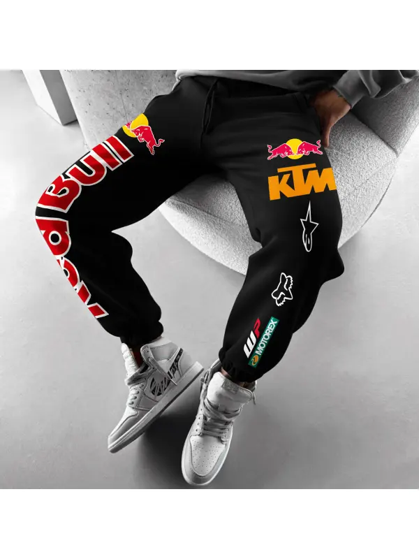 Fashionable Casual Gives You Wings Print Men's Sweatpants - Timetomy.com 