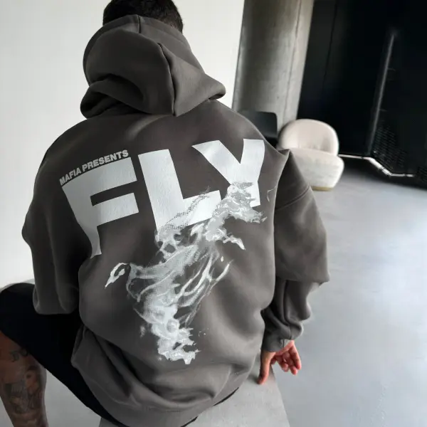 Oversize Fly Hoodie - Yiyistories.com 