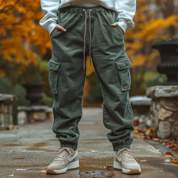 Retro Outdoor Casual Trousers - Dozenlive.com 