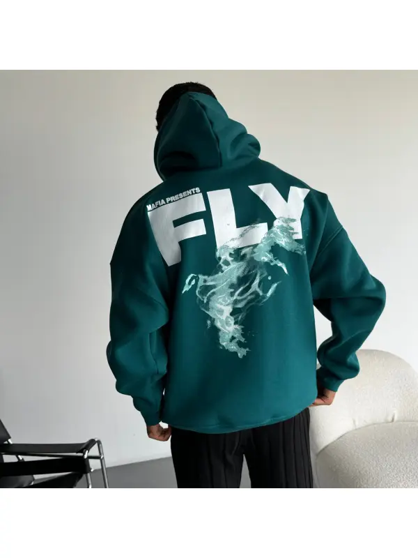 Oversize Fly Hoodie - Anrider.com 