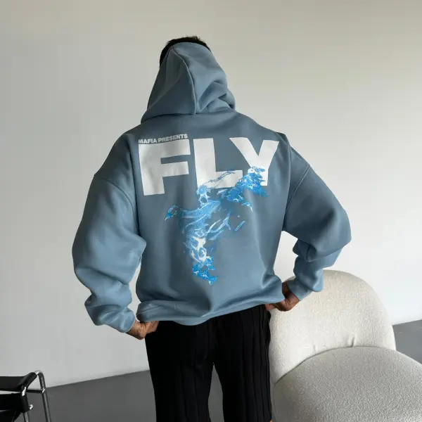 Oversize Fly Hoodie - Yiyistories.com 