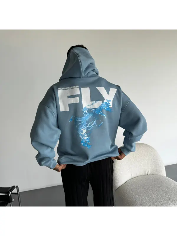 Oversize Fly Hoodie - Timetomy.com 