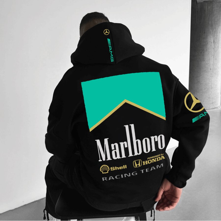 

Unisex Casual Racing Casual Printed Oversized Hoodie