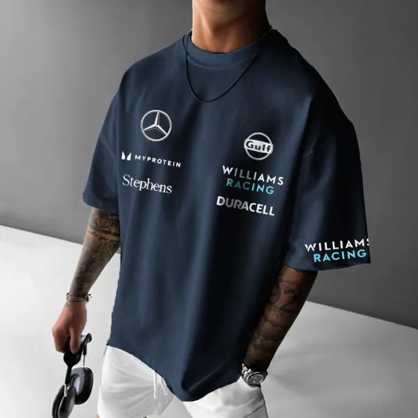 Unisex Racing Oversized T-Shirt - Dozenlive.com 