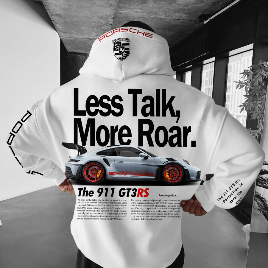 

Oversize Sports Car 911 GT3RS Hoodie