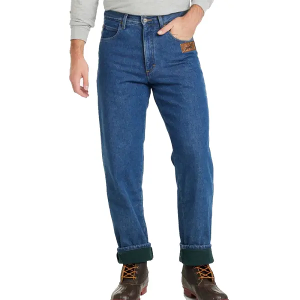 Men's Western Cowboy Hunting Elk Logo PBR Jeans - Wayrates.com 
