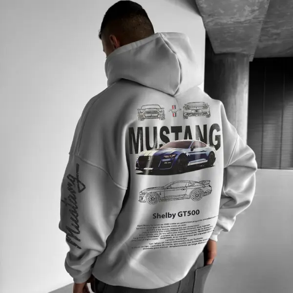 Oversized Car Graphic Unisex Hoodie - Spiretime.com 