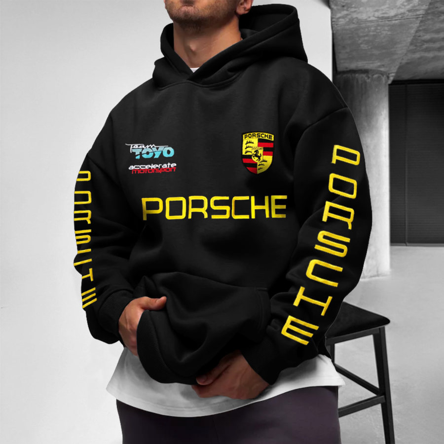 

Stylish Casual Racing Design Hoodie